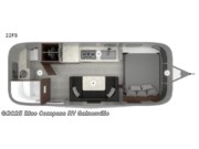 Call now about this 2020 Airstream Caravel 22FB! 2020 Airstream Caravel 22FB - Used Travel Trailer For Sale by Blue Compass RV Gainesville in Alachua, Florida