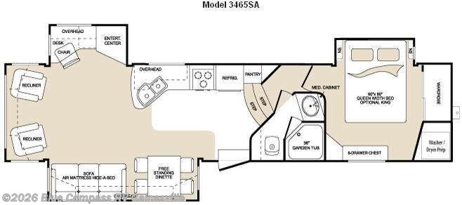 Call now about this 2010 Keystone Montana 3465 SA! 2010 Keystone Montana 3465 SA - Used Fifth Wheel For Sale by Blue Compass RV Gainesville in Alachua, Florida features Slideout