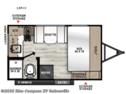 Call now about this 2026 Forest River Aurora Light 13RKX! 2026 Forest River Aurora Light 13RKX - New Travel Trailer For Sale by Blue Compass RV Gainesville in Alachua, Florida