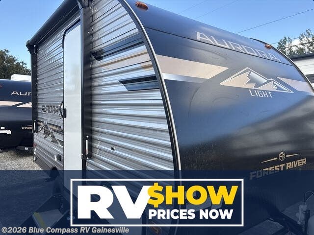Email now about this 2026 Forest River Aurora Light 13RKX! New 2026 Forest River Aurora Light 13RKX available in Alachua, Florida