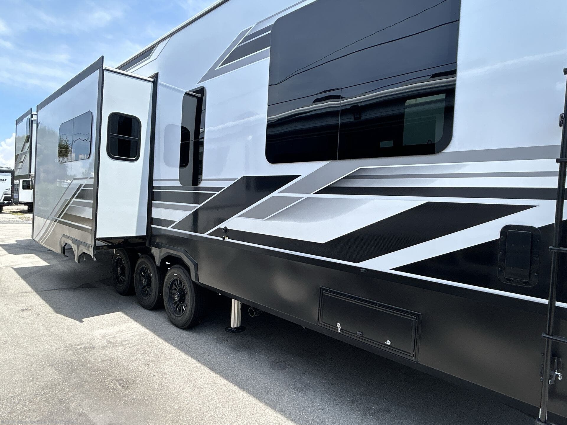 Contact us now about this 2025 Grand Design Momentum M-Class 395MS! 2025 Momentum M-Class 395MS by Grand Design from Blue Compass RV Fort Myers in Fort Myers, Florida