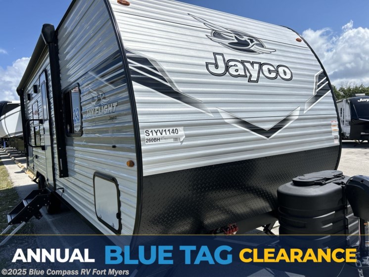 Email now about this 2025 Jayco Jay Flight SLX 260BH! New 2025 Jayco Jay Flight SLX 260BH available in Fort Myers, Florida