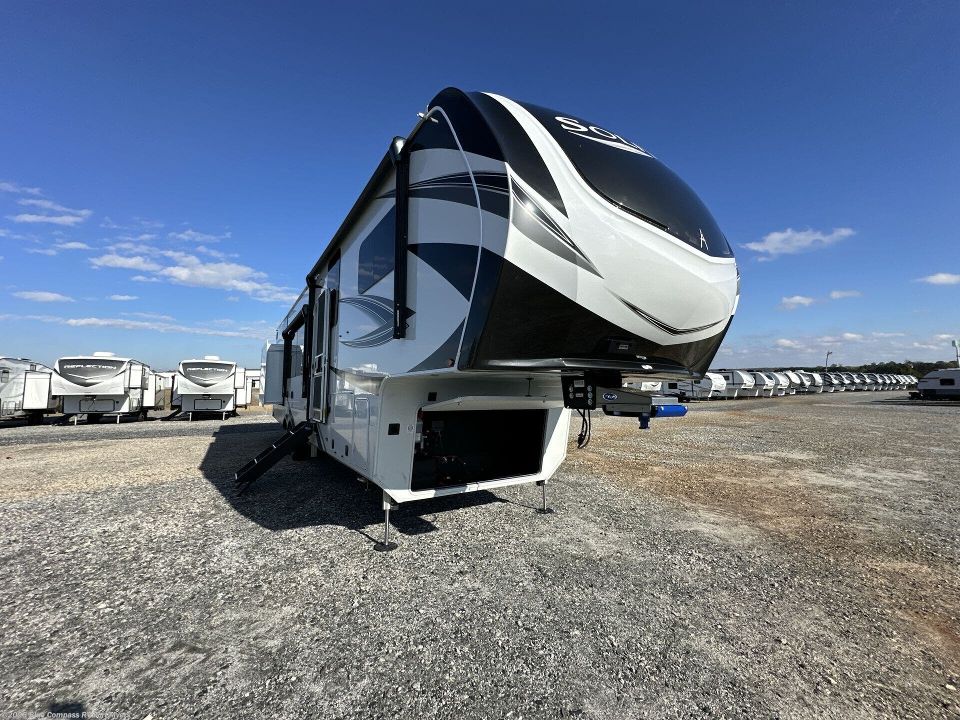 Contact us now about this 2025 Grand Design Solitude 391DL! 2025 Solitude 391DL by Grand Design from Blue Compass RV Fort Myers in Fort Myers, Florida