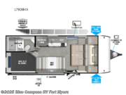 Call now about this 2025 Forest River Wildwood FSX Wildwood 179 Dbkx! 2025 Forest River Wildwood FSX Wildwood 179 Dbkx - Used Travel Trailer For Sale by Blue Compass RV Fort Myers in Fort Myers, Florida