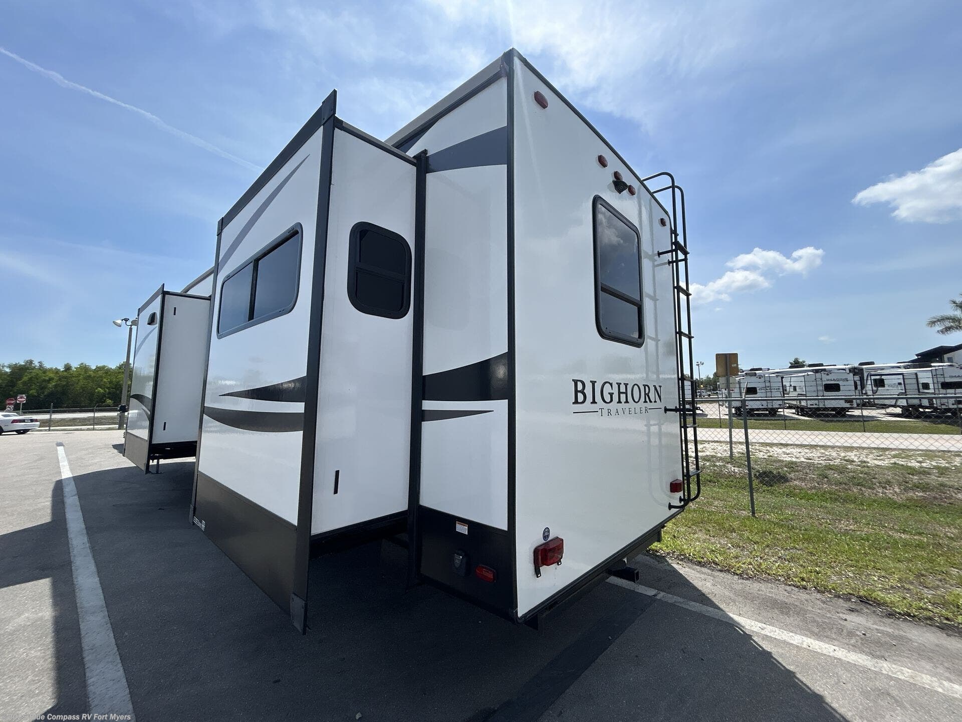 Contact us now about this 2021 Heartland Bighorn Traveler 38FL! 2021 Bighorn Traveler 38FL by Heartland from Blue Compass RV Fort Myers in Fort Myers, Florida
