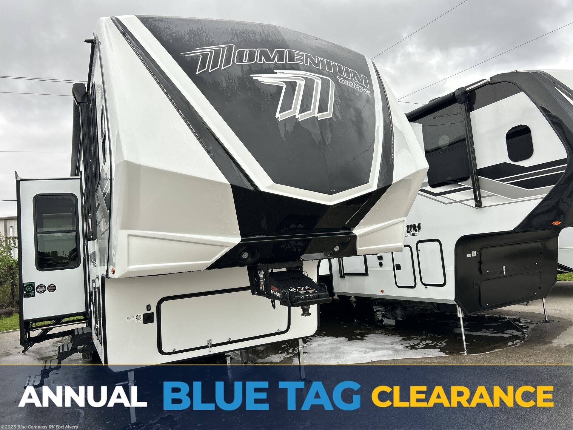 Email now about this 2026 Grand Design Momentum G-Class 320G! New 2026 Grand Design Momentum G-Class 320G available in Fort Myers, Florida