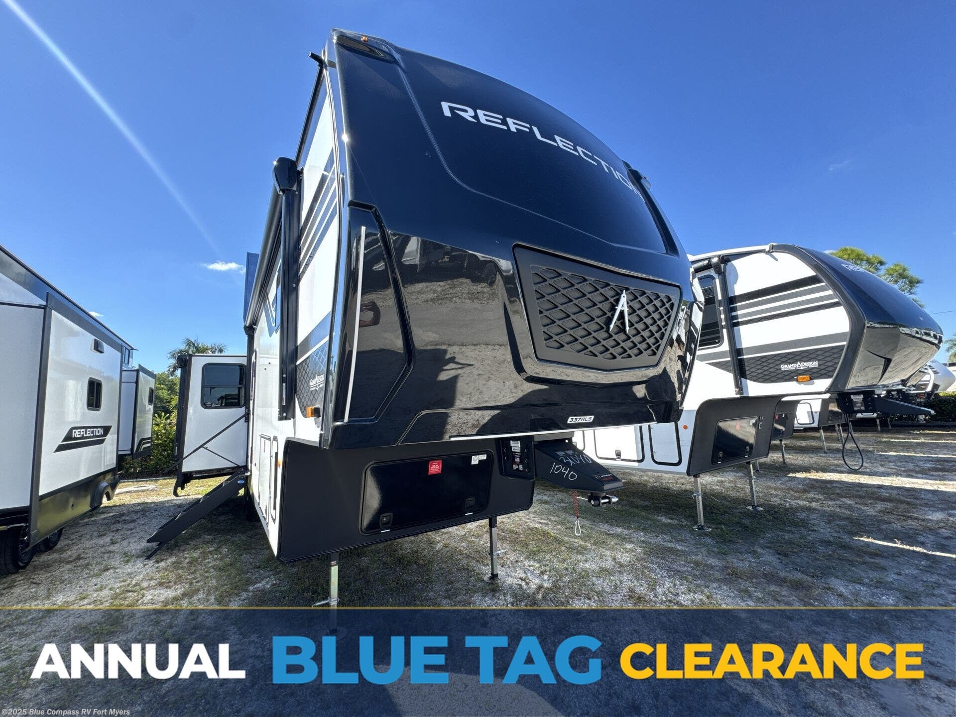 Email now about this 2026 Grand Design Reflection 337RLS! New 2026 Grand Design Reflection 337RLS available in Fort Myers, Florida