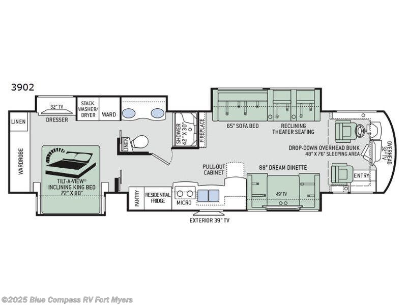 Call now about this 2019 Thor Motor Coach Aria 3902! 2019 Thor Motor Coach Aria 3902 - Used Class A For Sale by Blue Compass RV Fort Myers in Fort Myers, Florida features Slideout