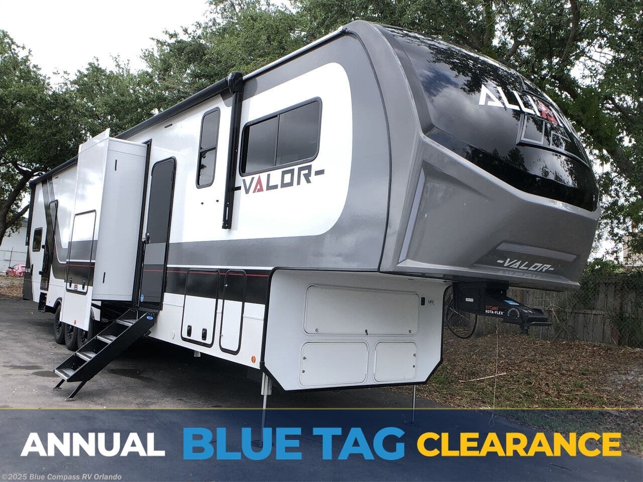 Email now about this 2025 Alliance RV Valor 40V13! New 2025 Alliance RV Valor 40V13 available in Casselberry, Florida