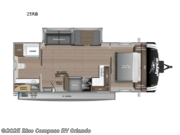 Call now about this 2025 Jayco Jay Feather 25RB! 2025 Jayco Jay Feather 25RB - New Travel Trailer For Sale by Blue Compass RV Orlando in Casselberry, Florida features Slideout