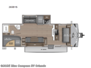 Call now about this 2026 Jayco Jay Flight SLX 265BHS! 2026 Jayco Jay Flight SLX 265BHS - New Travel Trailer For Sale by Blue Compass RV Orlando in Casselberry, Florida features Slideout