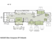 Call now about this 2025 Tiffin Zephyr 45 FZ! 2025 Tiffin Zephyr 45 FZ - Used Class A For Sale by Blue Compass RV Orlando in Casselberry, Florida features Slideout