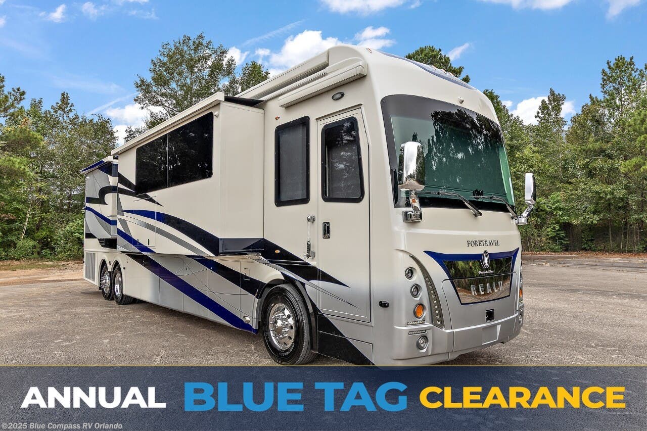 Email now about this 2026 Foretravel Realm Presidential Series lV7! New 2026 Foretravel Realm Presidential Series lV7 available in Casselberry, Florida