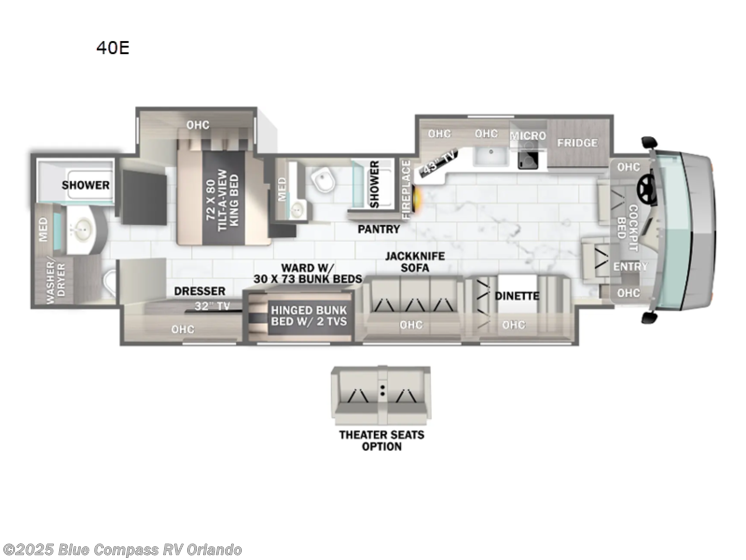 Email now about this 2025 Forest River Berkshire XL 40E! Used 2025 Forest River Berkshire XL 40E available in Casselberry, Florida