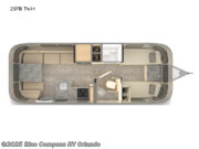 Call now about this 2026 Airstream Flying Cloud 25FB Twin! 2026 Airstream Flying Cloud 25FB Twin - New Travel Trailer For Sale by Blue Compass RV Orlando in Casselberry, Florida