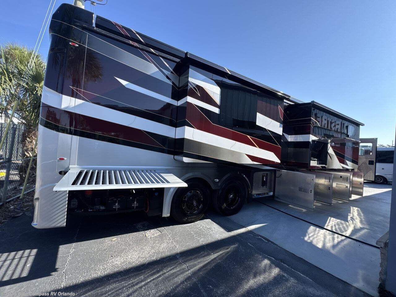 Contact us now about this 2024 Foretravel Realm Presidential Series LVMS! 2024 Realm Presidential Series LVMS by Foretravel from Blue Compass RV Orlando in Casselberry, Florida