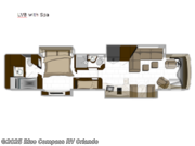 Call now about this 2026 Foretravel Realm FS605 LVB with Spa! 2026 Foretravel Realm FS605 LVB with Spa - New Class A For Sale by Blue Compass RV Orlando in Casselberry, Florida features Slideout