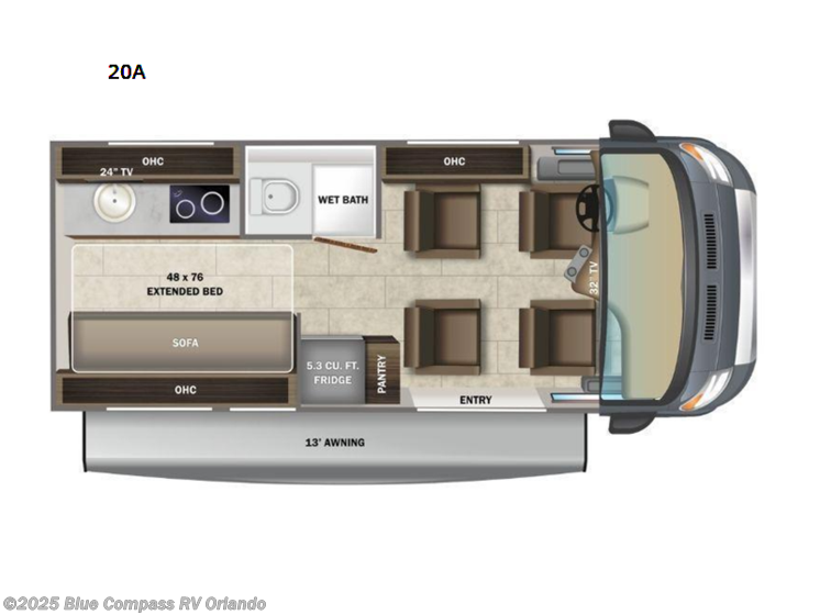 Email now about this 2022 Entegra Coach Ethos 20A! Used 2022 Entegra Coach Ethos 20A available in Casselberry, Florida