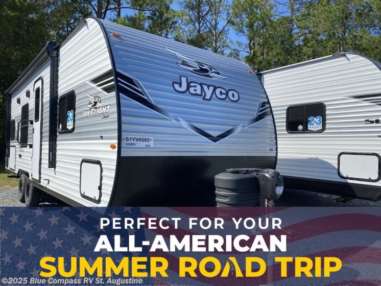 Email now about this 2025 Jayco Jay Flight SLX 260BH! New 2025 Jayco Jay Flight SLX 260BH available in St. Augustine, Florida
