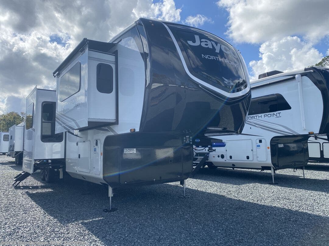 Contact us now about this 2026 Jayco North Point 382FLRB! 2026 North Point 382FLRB by Jayco from Blue Compass RV St. Augustine in St. Augustine, Florida
