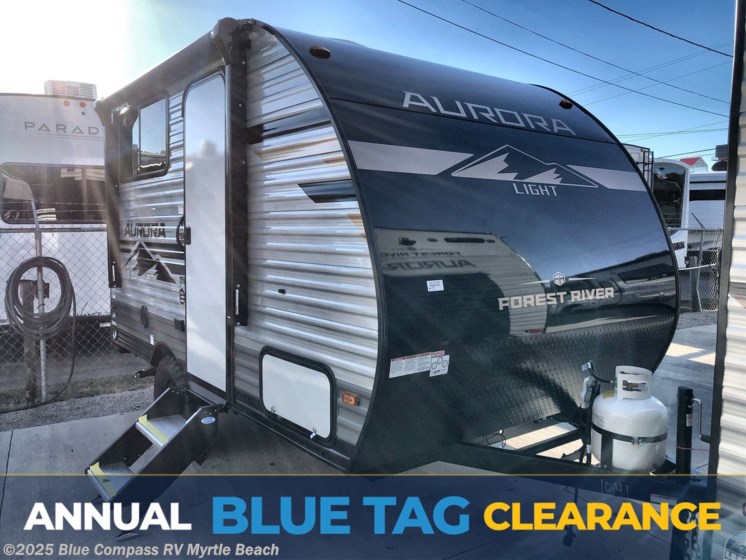 Email now about this 2025 Forest River Aurora Light 13BHX! New 2025 Forest River Aurora Light 13BHX available in Myrtle Beach, South Carolina