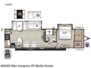 Call now about this 2025 Forest River Aurora 31KDS! 2025 Forest River Aurora 31KDS - New Travel Trailer For Sale by Blue Compass RV Myrtle Beach in Myrtle Beach, South Carolina features Slideout