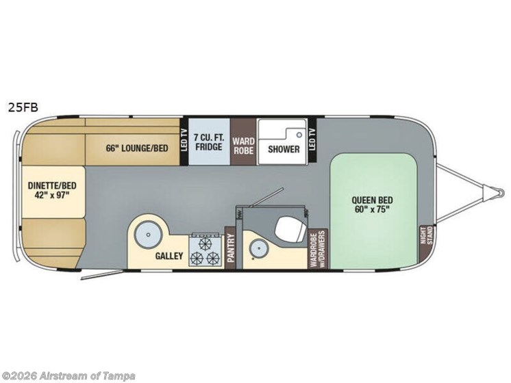 Email now about this 2018 Airstream International Signature 25FB! Used 2018 Airstream International Signature 25FB available in Dover, Florida
