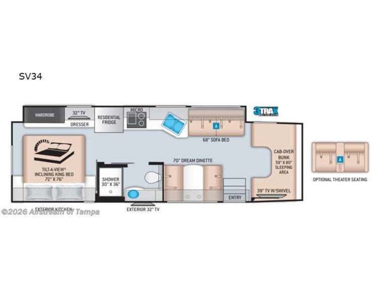 Email now about this 2021 Thor Motor Coach Omni SV34! Used 2021 Thor Motor Coach Omni SV34 available in Dover, Florida