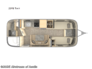 Call now about this 2025 Airstream Flying Cloud 23FB Twin! 2025 Airstream Flying Cloud 23FB Twin - New Travel Trailer For Sale by Airstream of Austin in Buda, Texas
