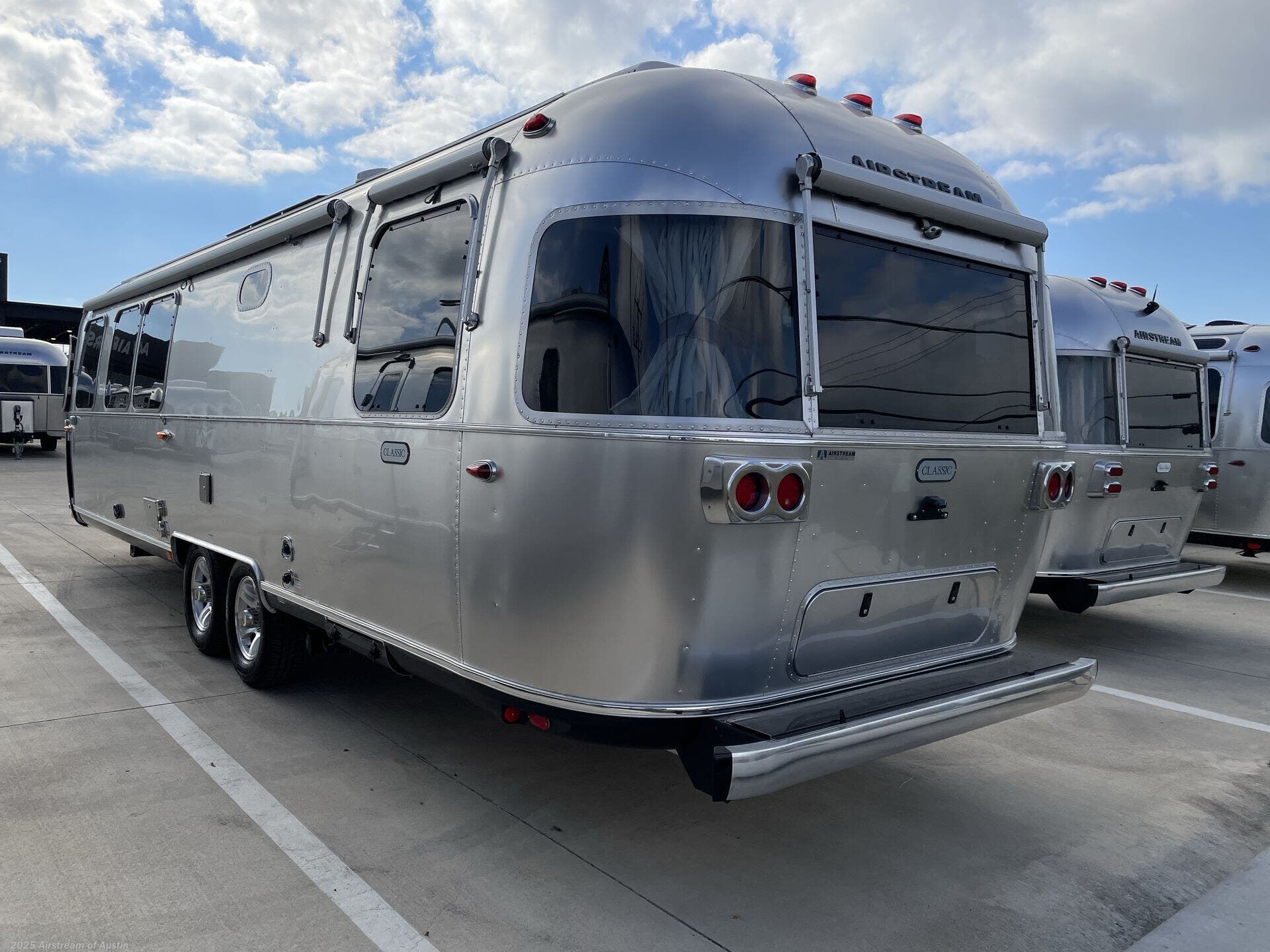 Contact us now about this 2026 Airstream Classic 30RB Queen! 2026 Classic 30RB Queen by Airstream from Airstream of Austin in Buda, Texas