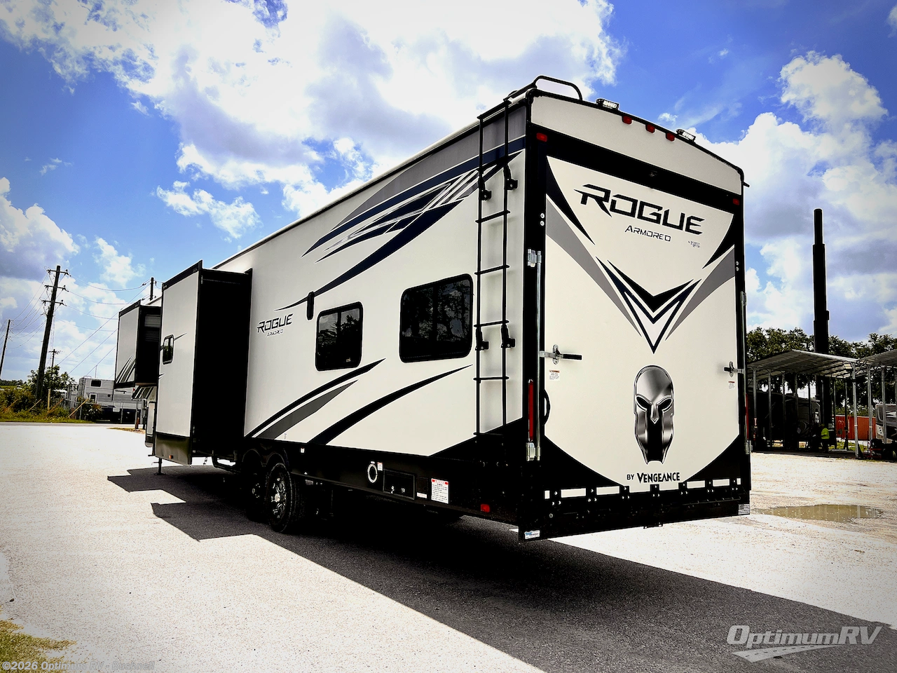 Call now about this 2021 Forest River Vengeance Rogue Armored 351A13! 2021 Forest River Vengeance Rogue Armored 351A13 - Used Fifth Wheel For Sale by Optimum RV - Bushnell in Bushnell, Florida