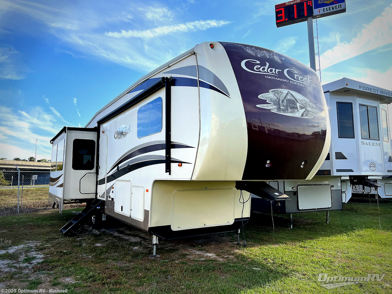Email now about this 2018 Forest River Cedar Creek Hathaway Edition 34RL2! Used 2018 Forest River Cedar Creek Hathaway Edition 34RL2 available in Bushnell, Florida