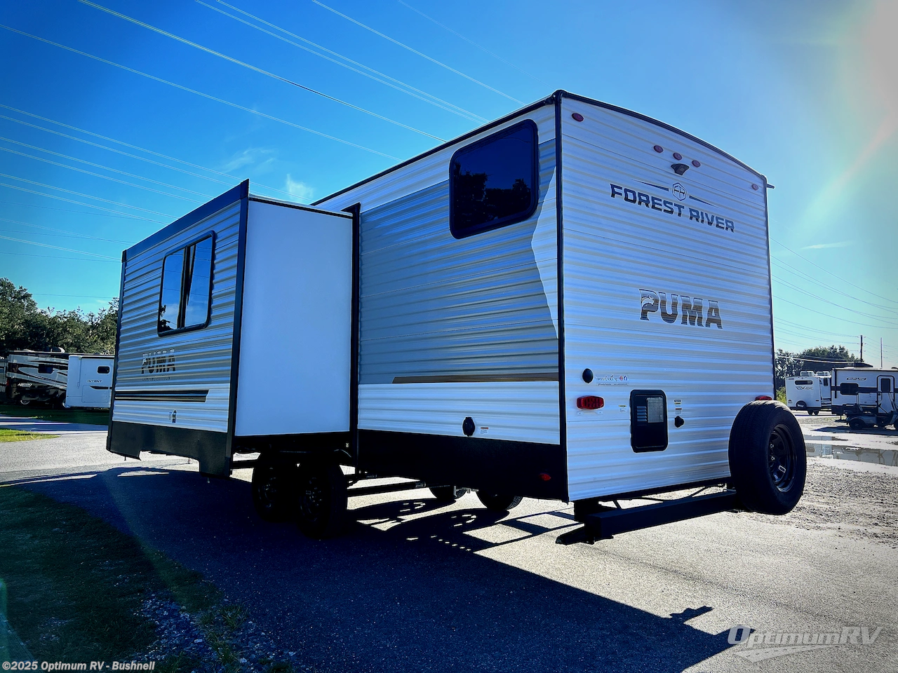 Call now about this 2026 Forest River Puma Camping Edition 263BHCE! 2026 Forest River Puma Camping Edition 263BHCE - New Travel Trailer For Sale by Optimum RV - Bushnell in Bushnell, Florida