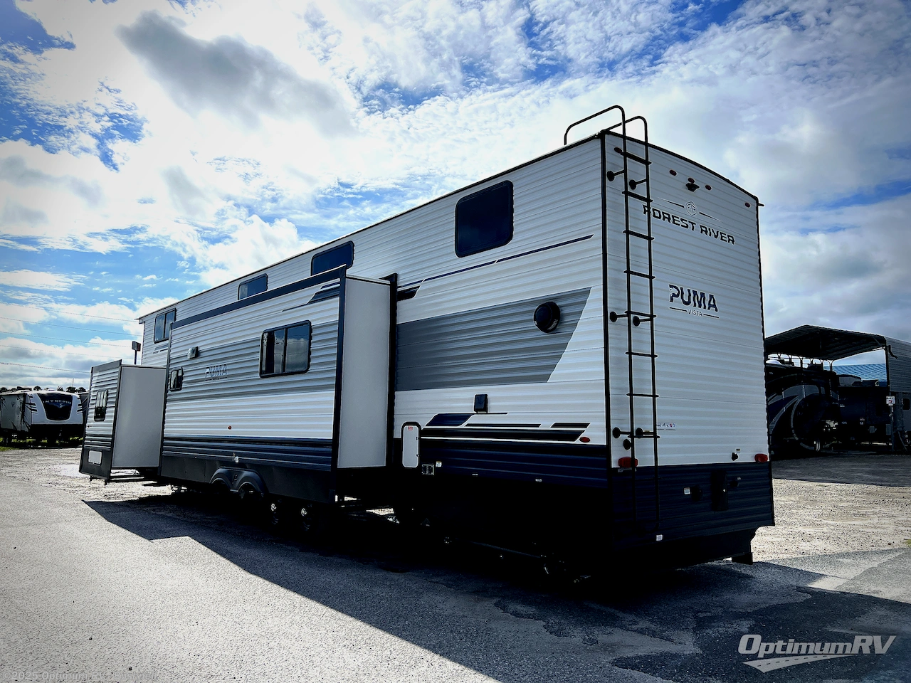 Call now about this 2026 Forest River Puma Vista 420LFT! 2026 Forest River Puma Vista 420LFT - New Destination Trailer For Sale by Optimum RV - Bushnell in Bushnell, Florida features Slideout, Awning