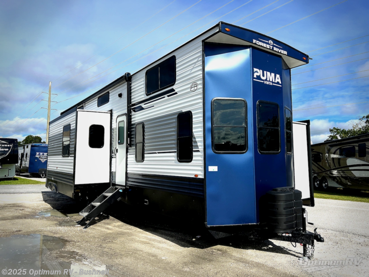 Email now about this 2026 Forest River Puma Vista 420LFT! New 2026 Forest River Puma Vista 420LFT available in Bushnell, Florida