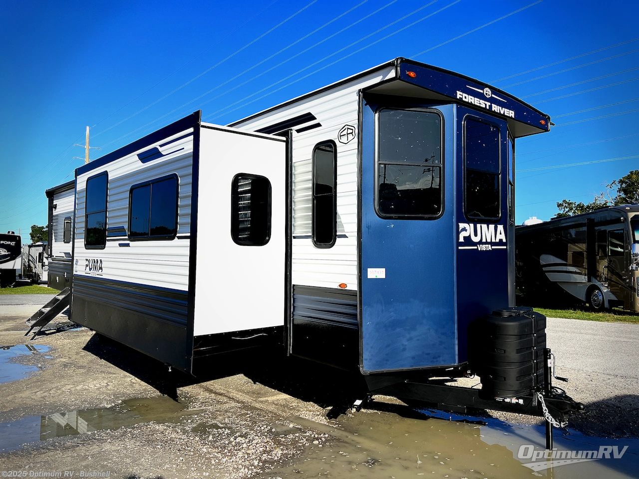 Email now about this 2026 Forest River Puma Vista 37PFL! New 2026 Forest River Puma Vista 37PFL available in Bushnell, Florida