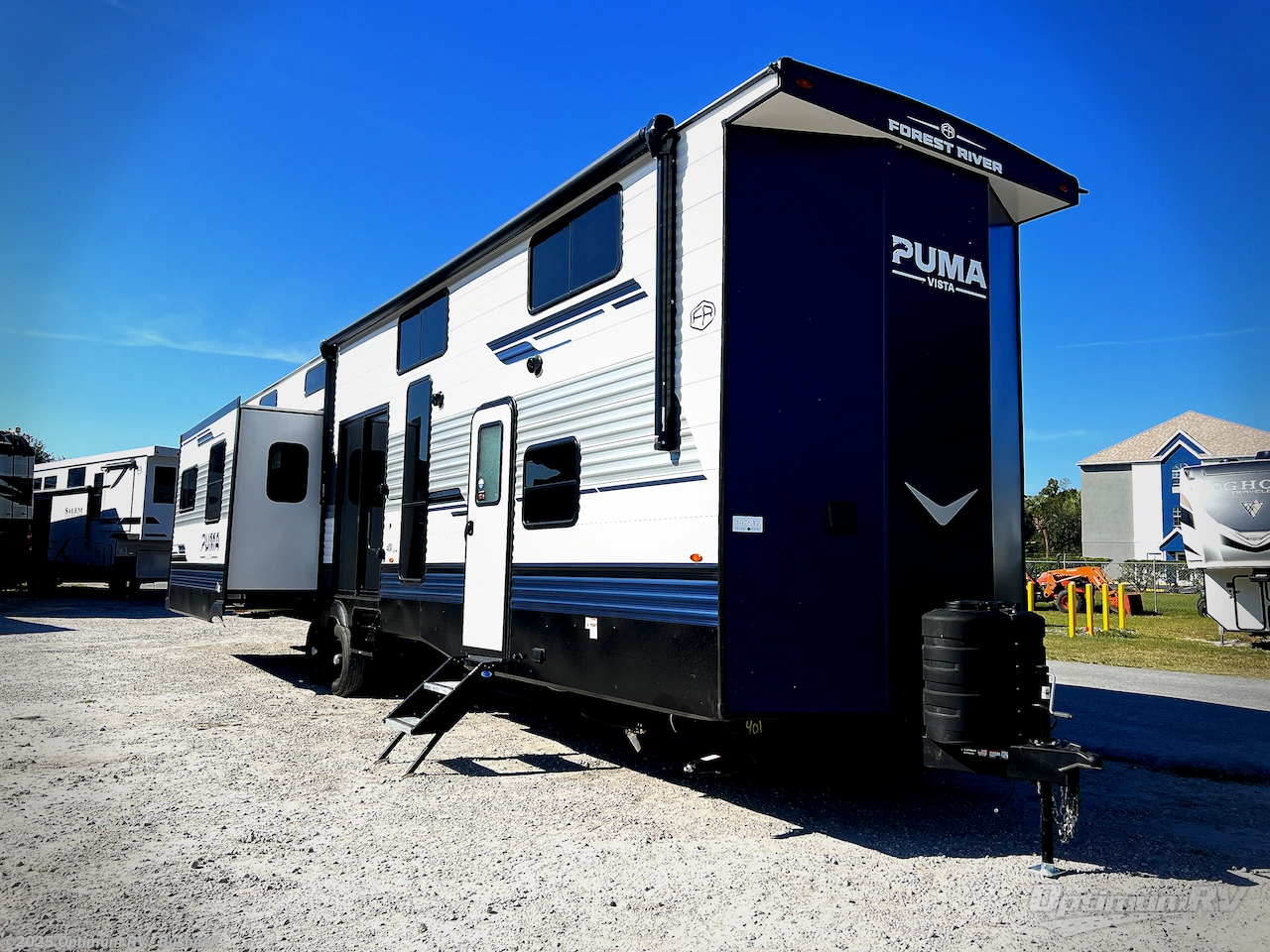 Email now about this 2026 Forest River Puma Vista 401RLFT! New 2026 Forest River Puma Vista 401RLFT available in Bushnell, Florida