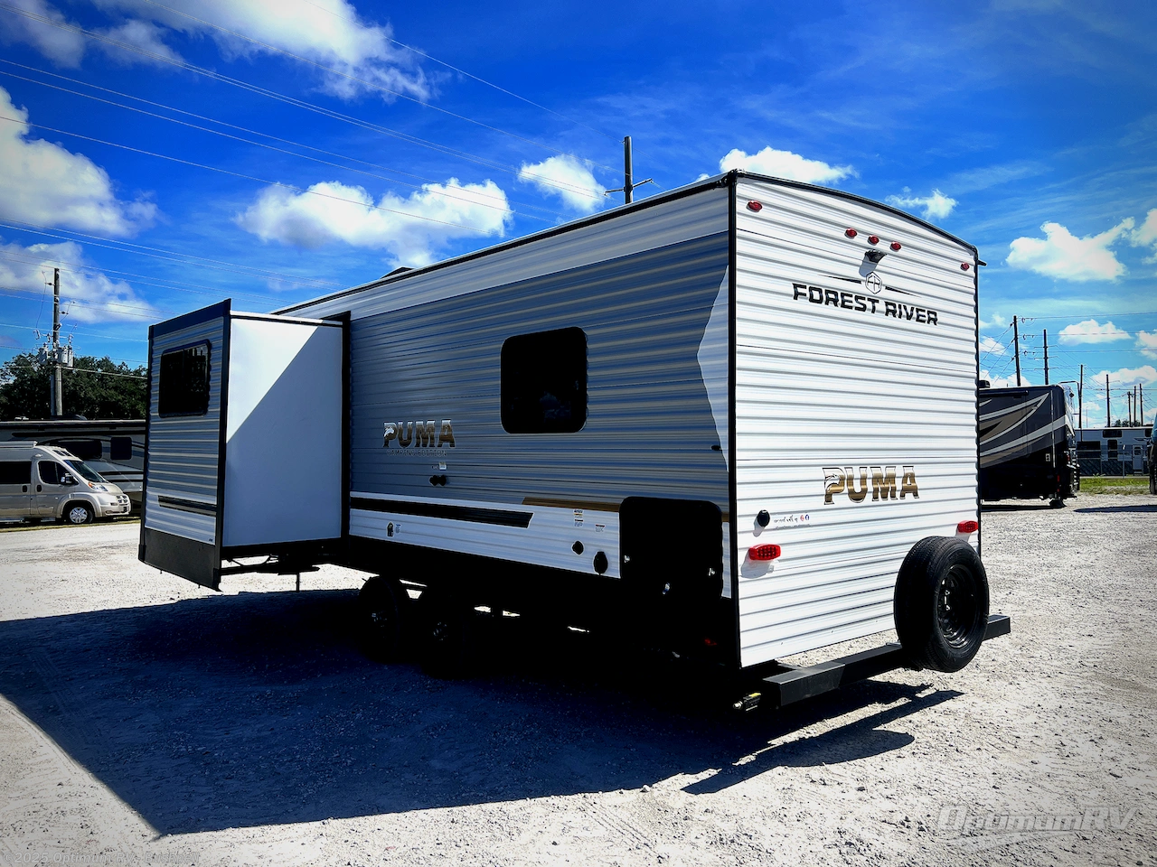 Call now about this 2026 Forest River Puma Camping Edition 211FKCE! 2026 Forest River Puma Camping Edition 211FKCE - New Travel Trailer For Sale by Optimum RV - Bushnell in Bushnell, Florida