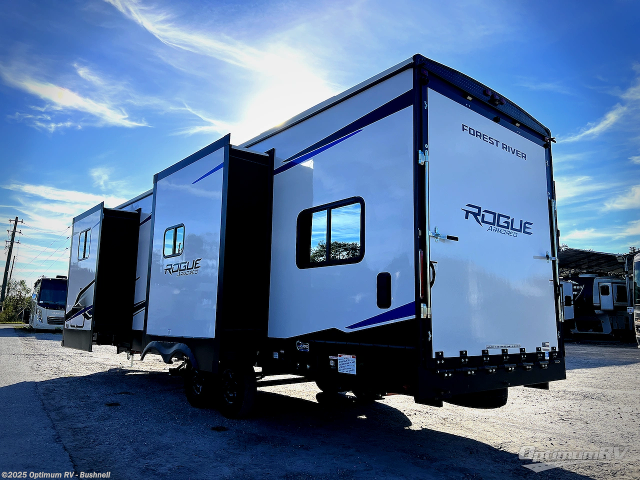Contact us now about this 2026 Forest River Vengeance Rogue Armored 26L140! 2026 Vengeance Rogue Armored 26L140 by Forest River from Optimum RV - Bushnell in Bushnell, Florida