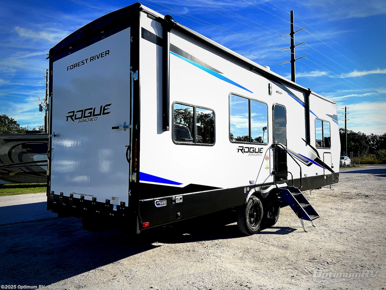 Call now about this 2026 Forest River Vengeance Rogue Armored 26L140! 2026 Forest River Vengeance Rogue Armored 26L140 - New Travel Trailer For Sale by Optimum RV - Bushnell in Bushnell, Florida features Awning, Slideout