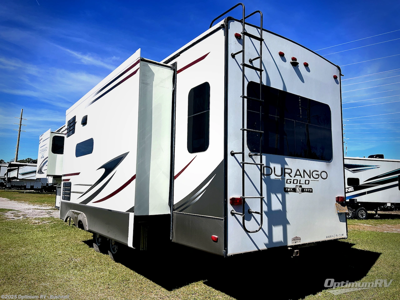 Call now about this 2020 K-Z Durango Gold G356RLT! 2020 K-Z Durango Gold G356RLT - Used Fifth Wheel For Sale by Optimum RV - Bushnell in Bushnell, Florida features Slideout, Awning