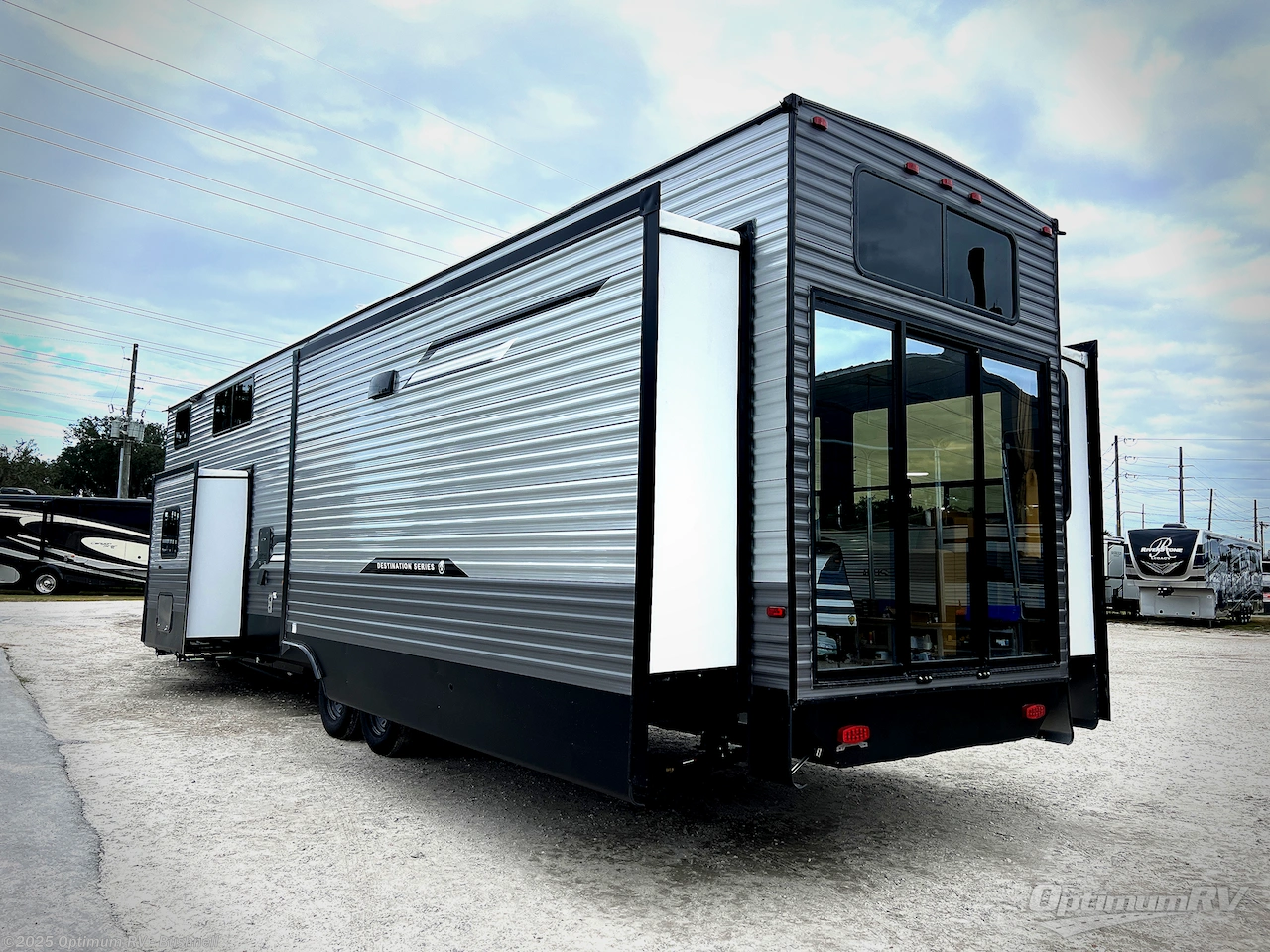 Call now about this 2026 Coachmen Catalina Destination Series 43CONDO! 2026 Coachmen Catalina Destination Series 43CONDO - New Destination Trailer For Sale by Optimum RV - Bushnell in Bushnell, Florida features Slideout, Awning