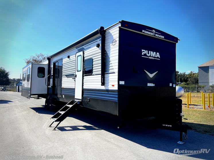 Email now about this 2026 Forest River Puma Vista 38RLB! New 2026 Forest River Puma Vista 38RLB available in Bushnell, Florida