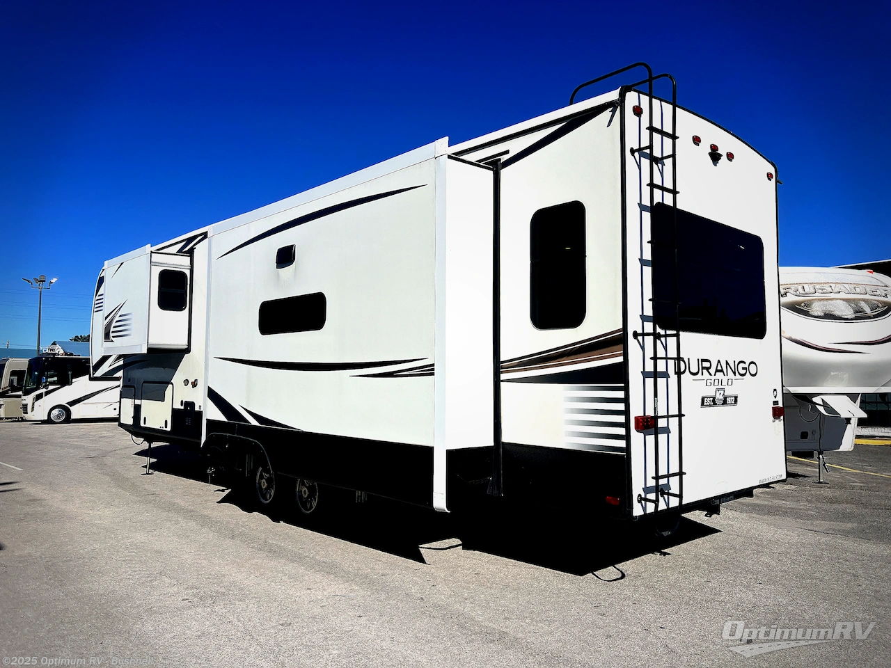 Call now about this 2021 K-Z Durango Gold G366FBT! 2021 K-Z Durango Gold G366FBT - Used Fifth Wheel For Sale by Optimum RV - Bushnell in Bushnell, Florida features Awning, Slideout