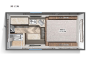 Call now about this 2025 Palomino Backpack Edition SS-1251! 2025 Palomino Backpack Edition SS-1251 - New Truck Camper For Sale by RV Leaders & Camping Outlet in Adamsburg, Pennsylvania