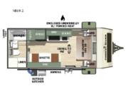Call now about this 2026 Forest River No Boundaries NB19.2! 2026 Forest River No Boundaries NB19.2 - New Travel Trailer For Sale by RV Leaders & Camping Outlet in Adamsburg, Pennsylvania