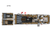 Call now about this 2026 Outdoors RV Trail Series MTN TRX 29TRX! 2026 Outdoors RV Trail Series MTN TRX 29TRX - New Toy Hauler For Sale by RV Leaders & Camping Outlet in Adamsburg, Pennsylvania