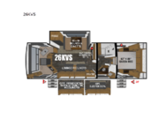 Call now about this 2026 Outdoors RV Timber Ridge Mountain Series 26KVS! 2026 Outdoors RV Timber Ridge Mountain Series 26KVS - New Travel Trailer For Sale by RV Leaders & Camping Outlet in Adamsburg, Pennsylvania features Slideout