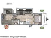 Call now about this 2026 Forest River Puma Camping Edition 305BHCE! 2026 Forest River Puma Camping Edition 305BHCE - New Travel Trailer For Sale by Blue Compass RV Midland in Midland, Michigan features Slideout