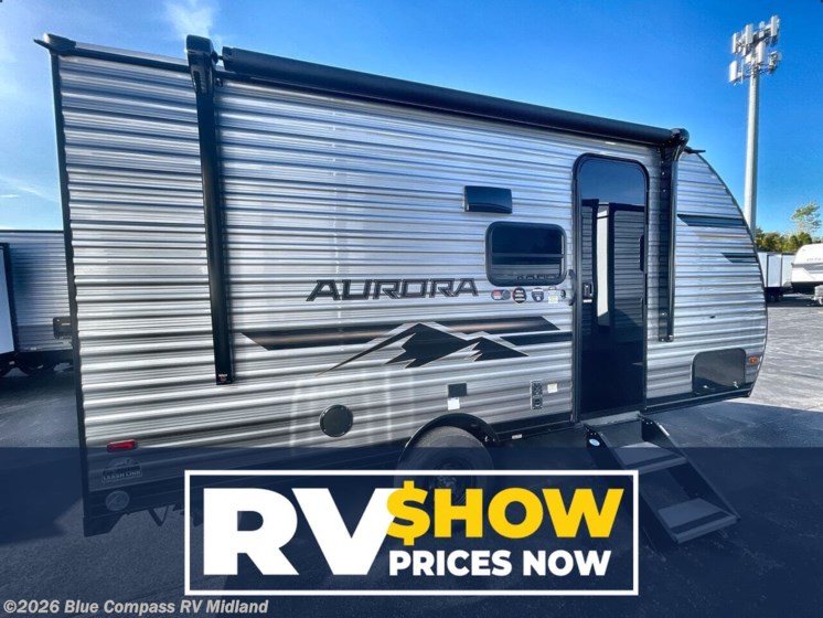 Email now about this 2026 Forest River Aurora Light 16BHX! New 2026 Forest River Aurora Light 16BHX available in Midland, Michigan